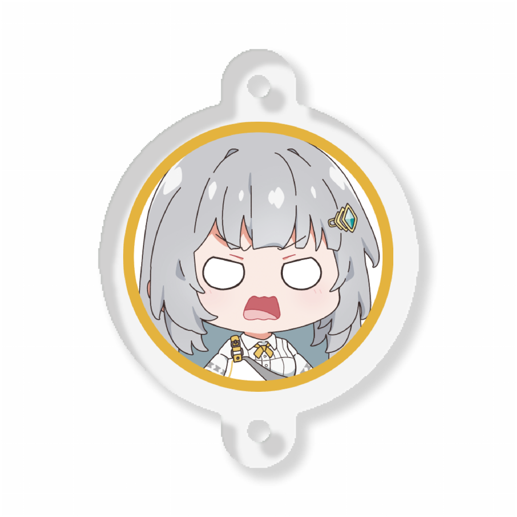 白戸モノのデイジーチェーンアクリルキーホルダー_01