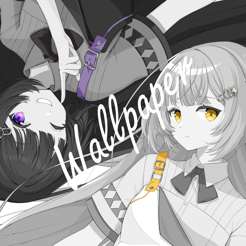 黒戸モノ/白戸モノオリジナル壁紙(スマートフォン/デスクトップ両対応)