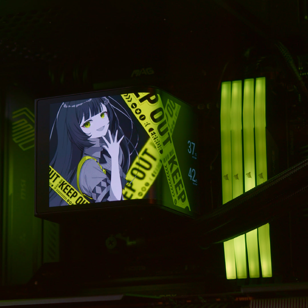 【TRYX Panorama水冷シリーズ向け】湾曲液晶用アニメーション