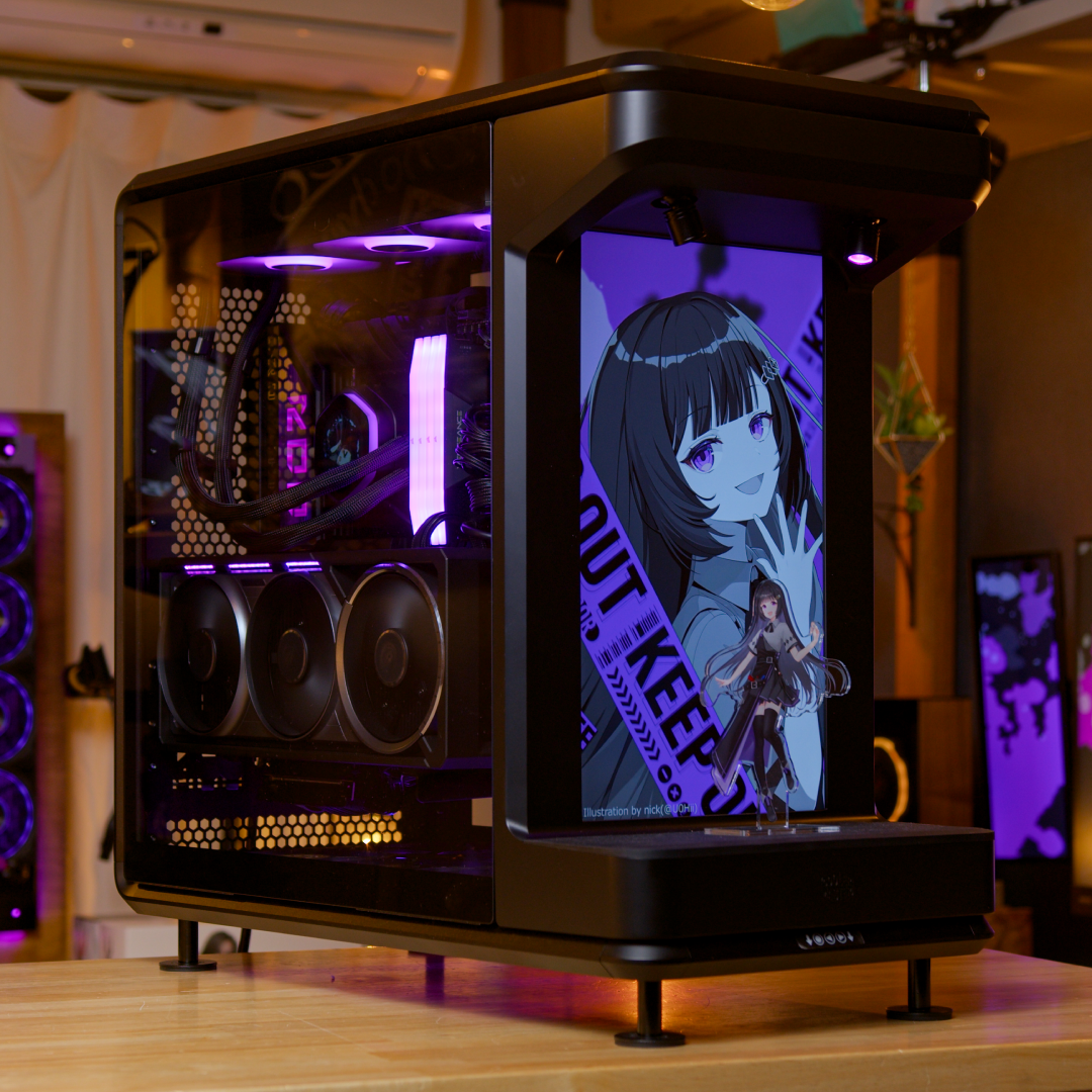 【Cooler Master Master Frame 360 Stage LCD向け】黒戸モノオリジナルアニメーション