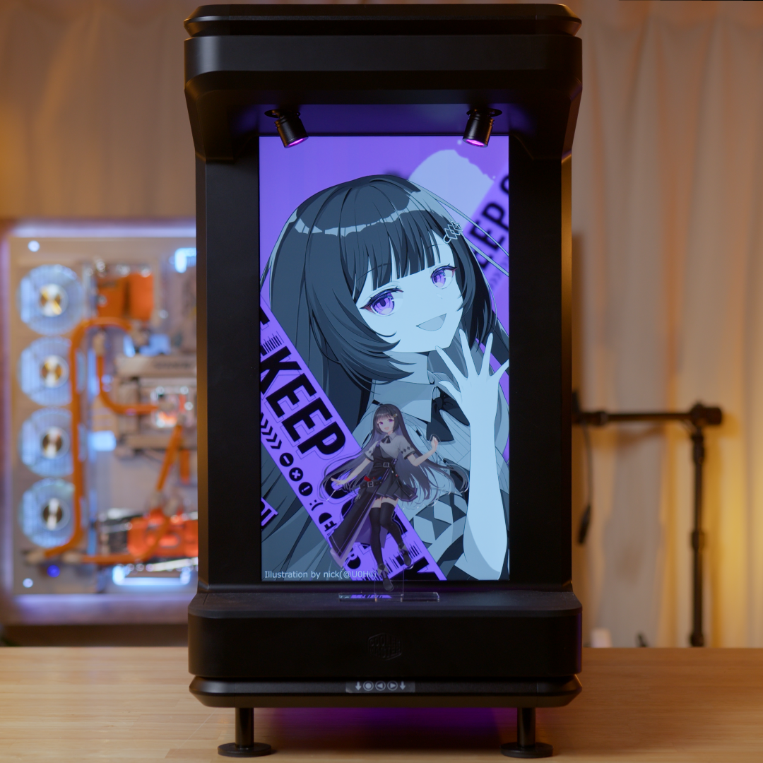 【Cooler Master Master Frame 360 Stage LCD向け】黒戸モノオリジナルアニメーション