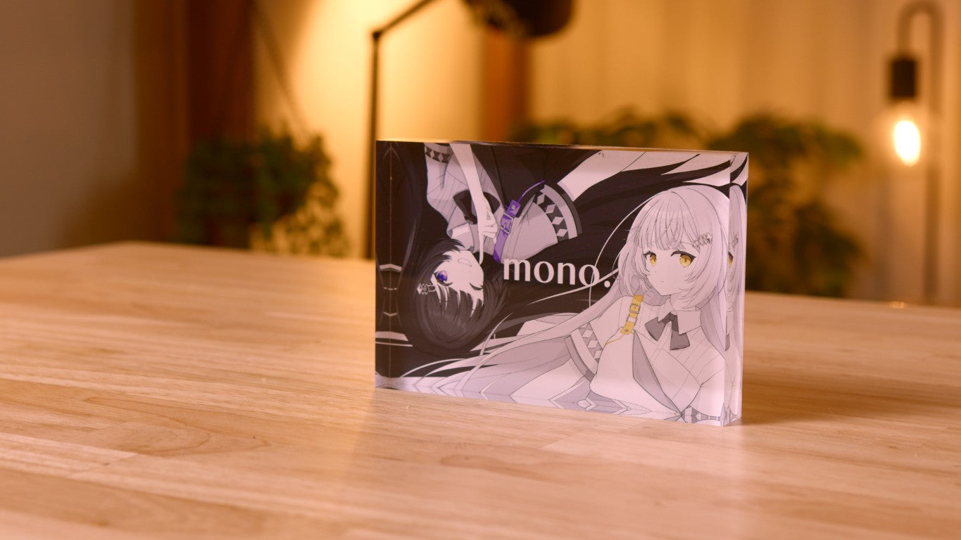 黒戸モノ＆白戸モノアクリルオブジェ